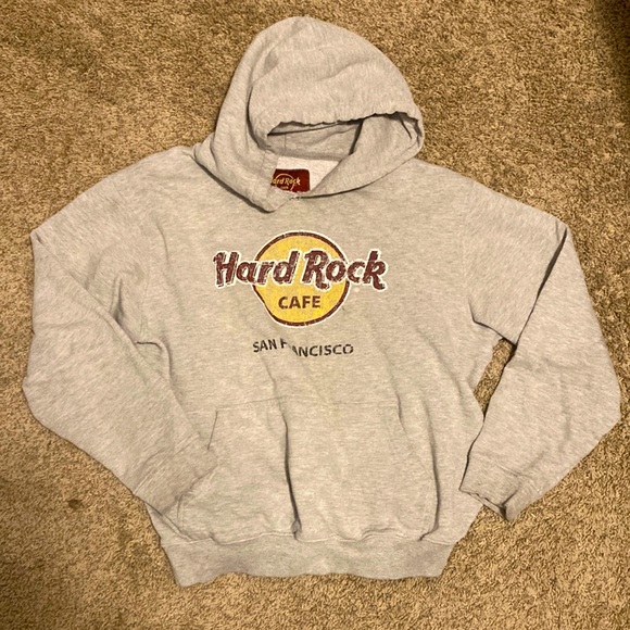 Grey Hard Rock Cafe woman’s hoodie - Picture 1 of 2